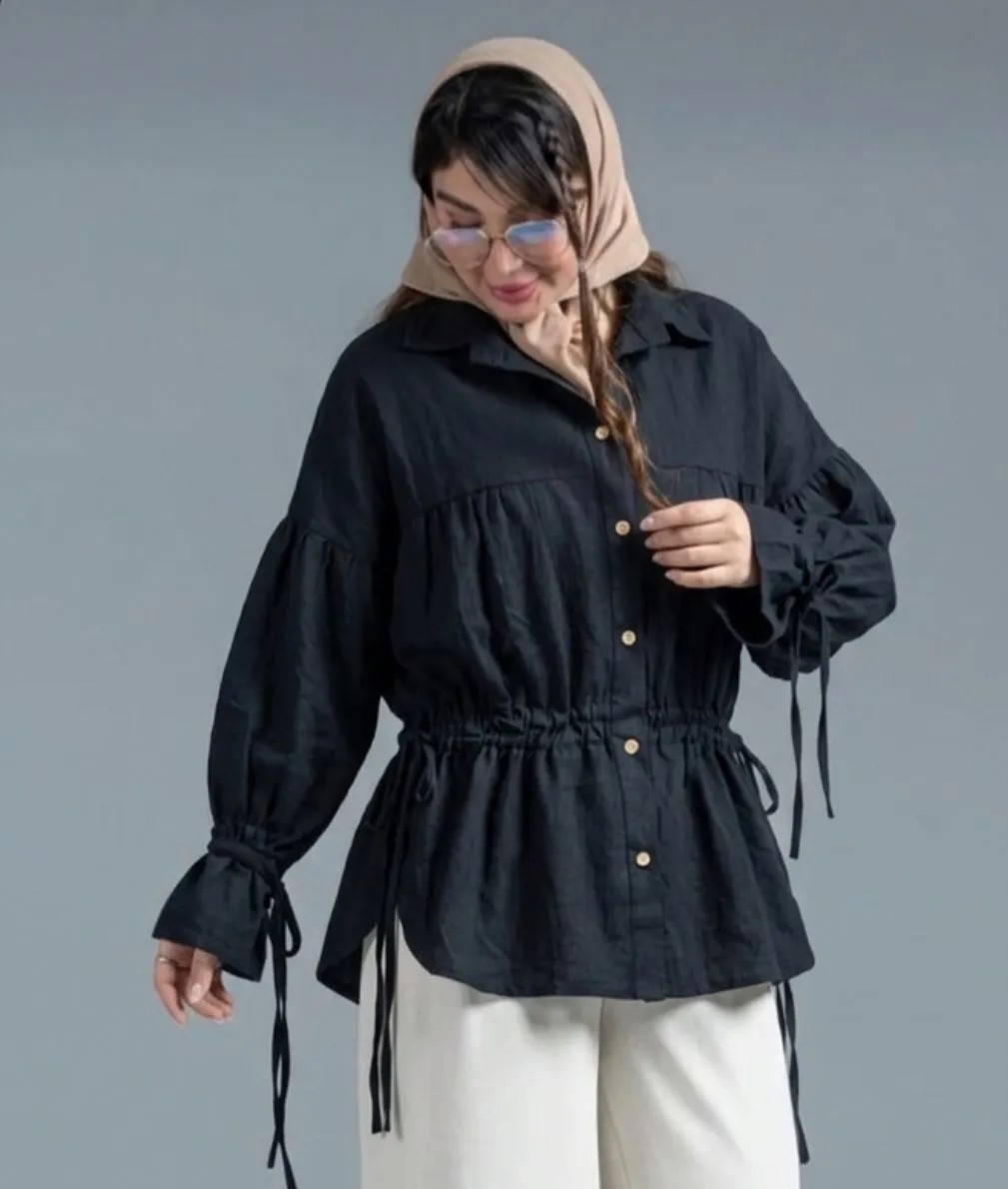 لنین بندی مشکی محرمی